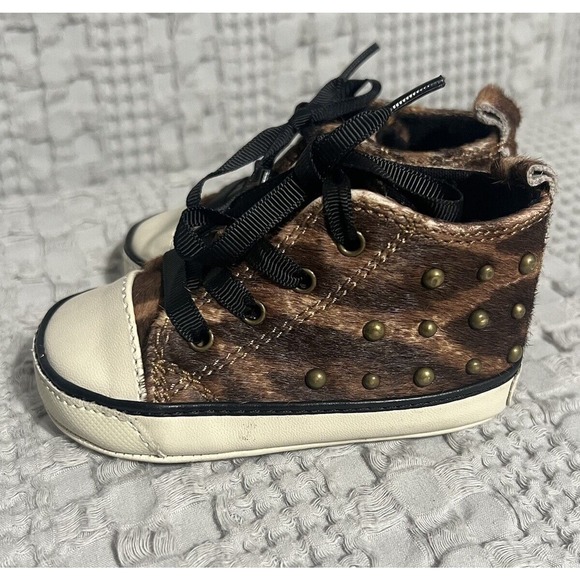 Ralph Lauren Sneakers Baby Size 3 Animal Print - Picture 6 of 7